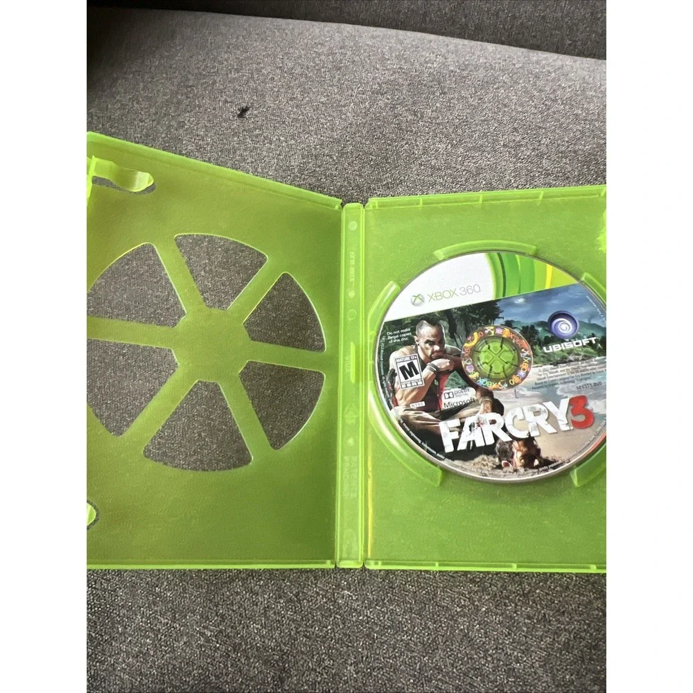Ubisoft Far Cry 3 Video Game Xbox 360 One Size Green Disc in Case FPS Action